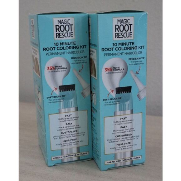 L'ORÉAL PARIS Magic Root Rescue #8 Matches Medium Blonde Shades 2 Pack- Lot of 2 - Picture 3 of 4